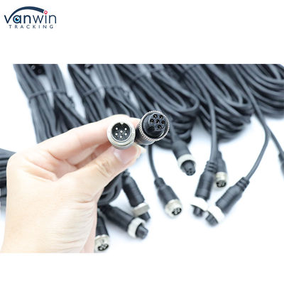 DVR Aksesoris Kabel Ekstensi Penerbangan 5M Kabel Kamera Cadangan 4-Pin Pria ke Wanita