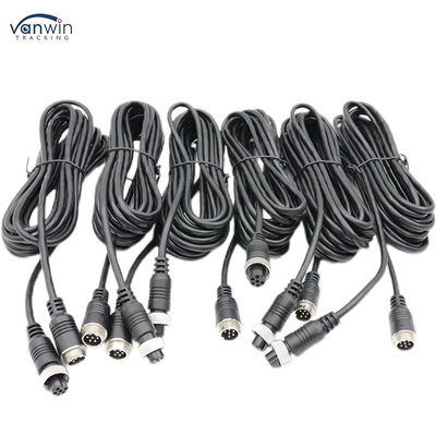 DVR Aksesoris Kabel Ekstensi Penerbangan 5M Kabel Kamera Cadangan 4-Pin Pria ke Wanita