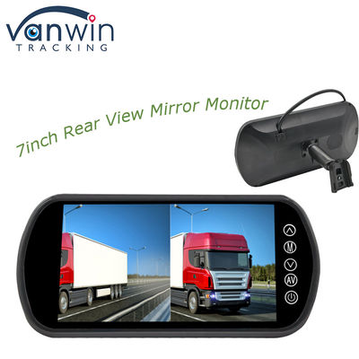 Monitor Kaca Spion 1080P Cetakan Pribadi AHD 7 Inci Monitor Mobil TFT