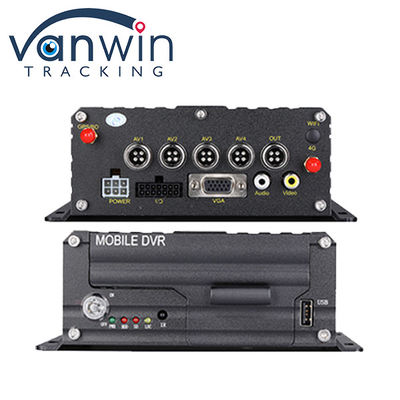 HD 1080P AI BSD ADAS DMS Kit Bus Truk 4G WiFi 4 Channel SD Sistem DVR Seluler Kendaraan CAR Black Box