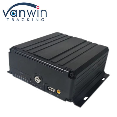 Full HD 1080P 8CH Mobile DVR SD Card 4G GPS H.265 CMSV6 Bus Truck DVR Sistem Keamanan