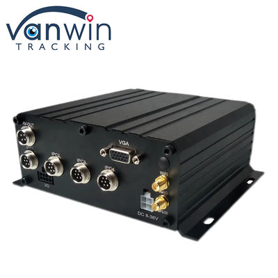 Full HD 1080P 8CH Mobile DVR SD Card 4G GPS H.265 CMSV6 Bus Truck DVR Sistem Keamanan