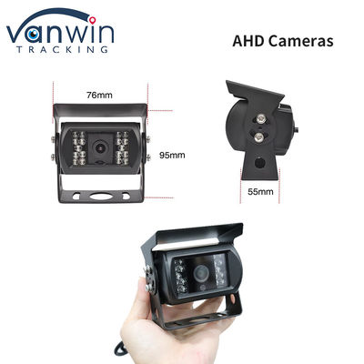 Kamera Pengawasan Mobil Super Wide Angle IP68 1080P AHD Untuk Bus Truk Trailer Van Kamera Kendaraan