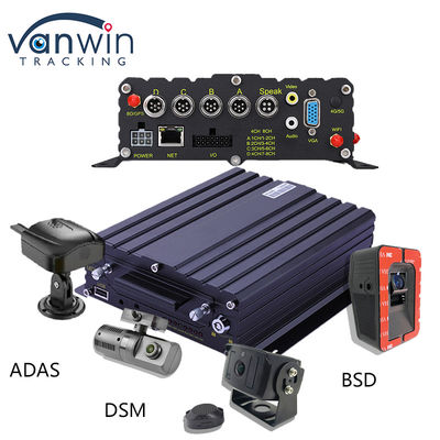 8CH CCTV Recorder Mobil MDVR AI Keamanan Sistem Peringatan Dini Mobile DVR ADAS DMS BSD