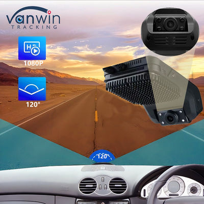 MINI 2CH 4CH 4G Dual Lens AI Dash Cam dengan ADAS DMS 4G GPS untuk Truk Bus Taxi