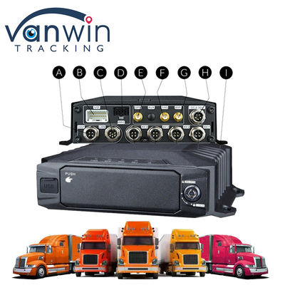 1080p HDD 8ch Mobile DVR 4g GPS WIFI MDVR Kit Sistem Kamera Untuk Pelacak Kendaraan Keamanan Mobil