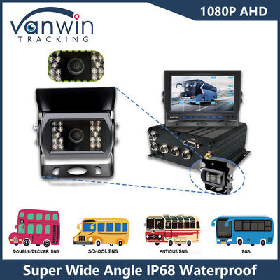1080P AHD IP68 Kamera Pengawasan Mobil IR Night Vision Kamera Kendaraan untuk Bus Truk