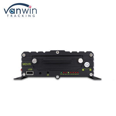 ADAS DMS BSD AI Vehicle Fleet Cam Mobil Dengan 8CH WiFi GPS 4G Live View Mobile DVR Untuk Mobil