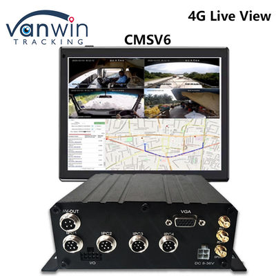 8CH AHD Dual SD Card Mobile DVR System 4G WIFI GPS MDVR Untuk Live View
