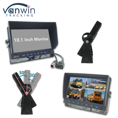 10.1 inci AHD Car Screen Display 8CH MDVR Kamera 1080P Warna Sistem Monitor Mobil TFT