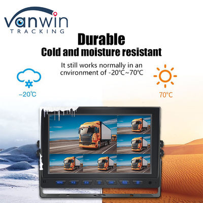 9 Inch AHD 1080P MDVR Monitor 8 Channel Full HD Split Display Monitor Untuk Kendaraan