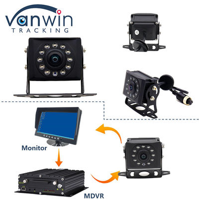 Keamanan IP69K AHD Kamera Keamanan 12 IR Night Vision Rearview Vehicle Mobil Kamera CCTV
