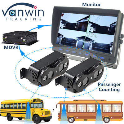 AI MDVR Orang Menghitung Kamera Bus Penumpang Counter MDVR Dengan Bus Orang Counter