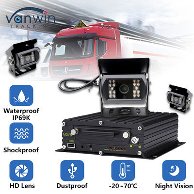 IP69 AHD 170° Kamera Mobil Sudut Besar Kamera CCTV Keamanan Kendaraan Untuk Solusi Video Seluler