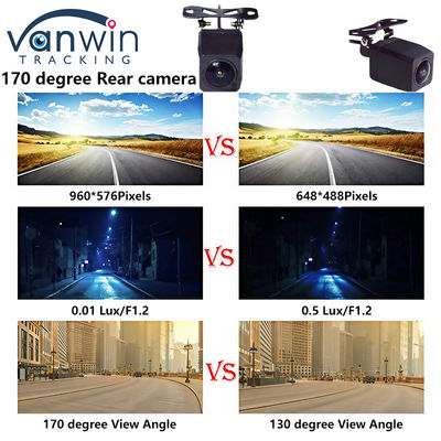 170 derajat IP69K Mobil Kamera Tampilan Belakang Full HD Night View CCD Mobil Kembali Kamera