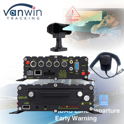 8CH AI BSD ADAS DMS MDVR System HD 1080P HDD Mobile DVR Dengan Fungsi WIFI 4G GPS