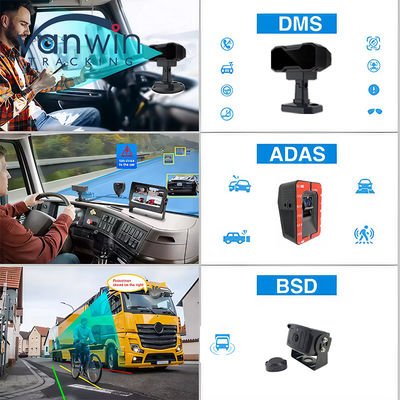 8CH AI BSD ADAS DMS MDVR System HD 1080P HDD Mobile DVR Dengan Fungsi WIFI 4G GPS