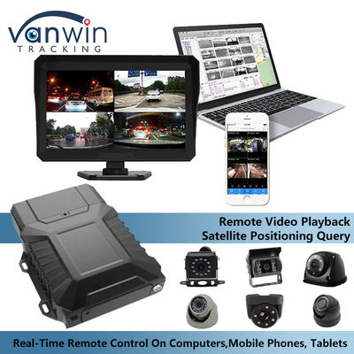 8CH 1080P AHD HDD Mobile DVR Dengan 4G GPS MDVR Recorder Truck Security Monitor Alarm System