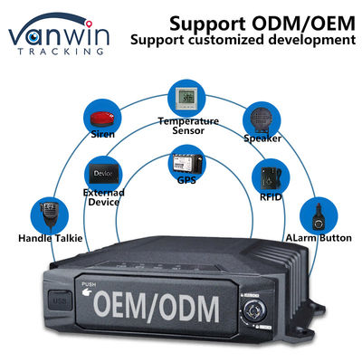 8CH 1080P AHD HDD Mobile DVR Dengan 4G GPS MDVR Recorder Truck Security Monitor Alarm System