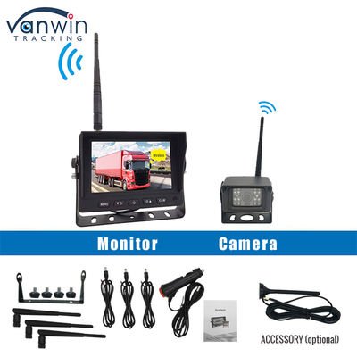 5 Inch Digital HD DVR Wireless Truck Backup Camera Monitor Sistem Quad View Screen