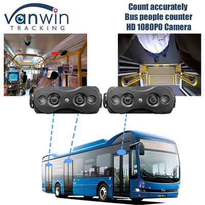 Keakuratan Tinggi Orang Menghitung Sensor Kamera Otomatis Bus Penumpang Counter Connect MDVR