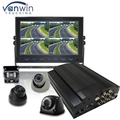 4CH 4G HDD Mobile DVR GPS WiFi Live Video Mobil CCTV DVR Truk Sistem Cmsv6