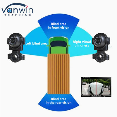 AHD 1080P IP69K Side View Kamera Dengan Night Vision Kendaraan CCTV Kamera Untuk Bus Truk