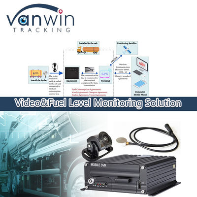 4G Wireless Mobile DVR Oil Level Gauge Diesel Fuel Tank Level Monitoring Sensor Untuk Truk