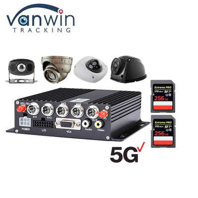 4CH 4G Wireless Real Time Truck MDVR dengan 6-24 Roda Digital Tire Pressure Monitor System