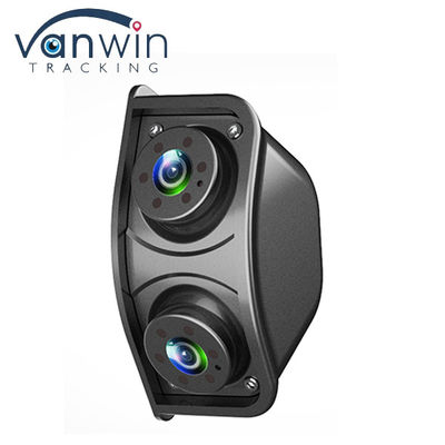 HD IR Night Vision Waterproof 1080P Dual Lens Side View Blind Area Rearview Mirror Rear View Backup Camera untuk Bus