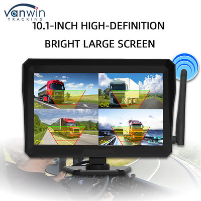 10.1 Inch 1080P Wireless Car Monitor Kamera Kit Night View Fungsi Kamera Split Monitor