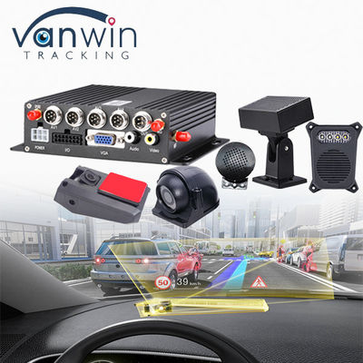 4CH 1080P GPS 4G WIFI AI Mobile DVR dengan BSD DSM ADAS Kamera Untuk Bus