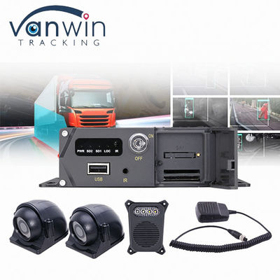 Manajemen Armada Sistem DVR Mobile GPS WIFI 4G AI ADAS DMS BSD 1080P H.264/H.265 API Untuk Bus, Truk