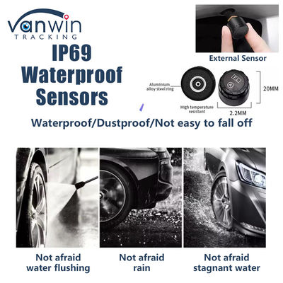 4G GPS Mobile DVR Dukungan 4 / 8 / 10 Tekanan Ban Real Time Pemantauan Sistem Cerdas