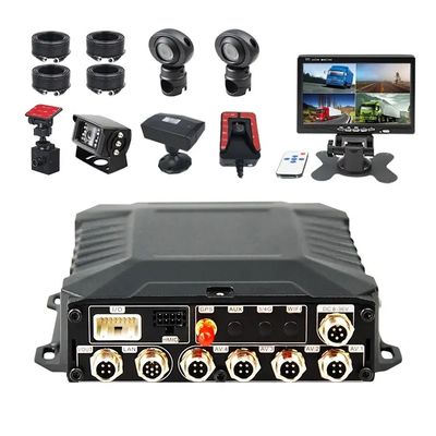 4G GPS WIFI HDD SD AHD 1080P 8 Saluran 3g DVR Seluler