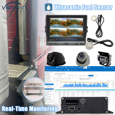 Keamanan Surveillance Mobile DVR Fuel Monitoring System Kendaraan MDVR CCTV GPS 4G Untuk Truk