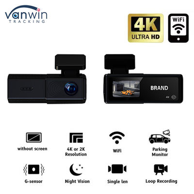 4K Mini Dashcam Full HD 1080P Mobil DVR IPS Dash Cam HD Night Vision Dash Cam Gadget Mobil