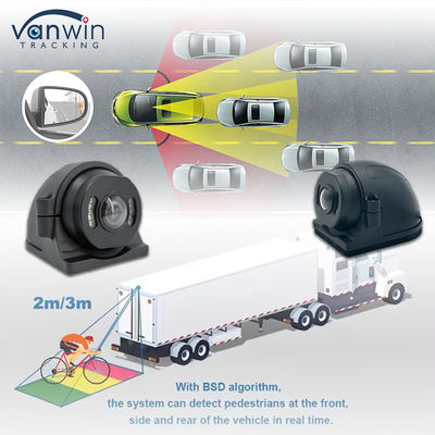 Kamera HD 1080p BSD Dengan Algoritma Terbina Dalam Deteksi Kendaraan Pejalan kaki dengan Alarm Suara