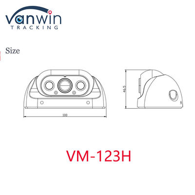 1080P HD 3D Night Vision Bus Surveillance Kamera DSM Waterproof System Kamera