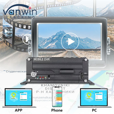 4CH 1080P HDD Mobile DVR 4G GPS Real Time Monitoring And Tracking Data Storage Perangkat
