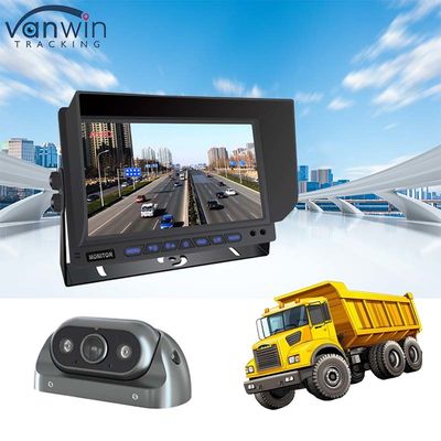 AHD Monitor 4 Channel 7 Inch Full HD1080P MDVR Split Display Car Monitor Untuk Kendaraan