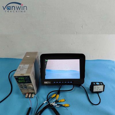 AHD 1080P MDVR Monitor 10,1 Inch 6 Channel Waterproof Split Display Monitor Kartu SD Untuk Kendaraan