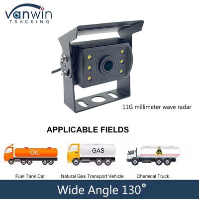 7 inci AHD 130 Angle Radar Reverse Side Rear View Vehicle Camera DC 5-25V Konsumsi Daya untuk Bus Truck