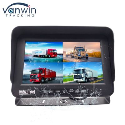 Sistem Pemantauan Kendaraan 4 CH AI IPX69 Waterproof Explosion-proof 10 inci AHD Display
