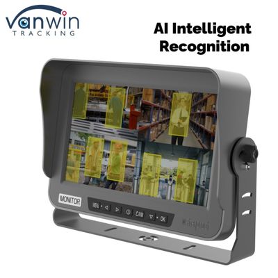 Sistem Pemantauan Kendaraan 4 CH AI IPX69 Waterproof Explosion-proof 10 inci AHD Display