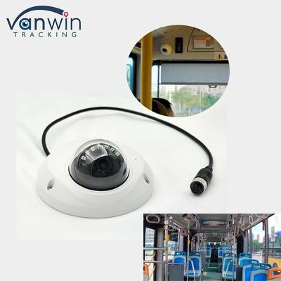 Night Vision AHD 720P 1080P 2MP Kendaraan Indoor Dome Kamera dengan konektor penerbangan & Audio Input Opsional