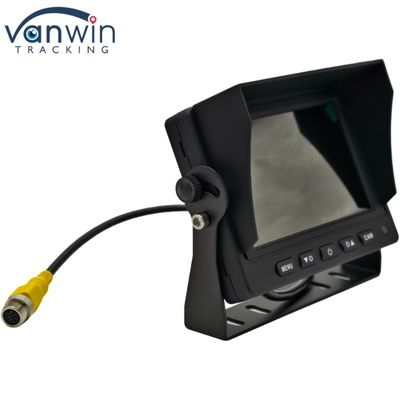 Mini Car Rear View Monitor 5 Inch In-car High Definition Display Untuk Taxi Bus Truck RV