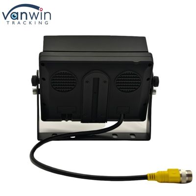 5 Inch LCD Screen TFT Car Monitor Metal Connector+4PIN CCD Warna Rear View Reversing Camera 12-24v Untuk Caravan Van Rv