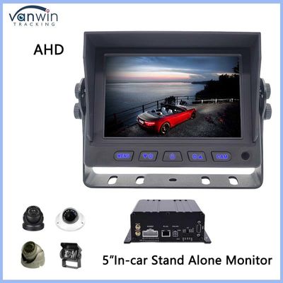 5 Inch AHD LCD Car Monitor Digital Display Untuk Kendaraan USB GPS Untuk Truk Otomatis