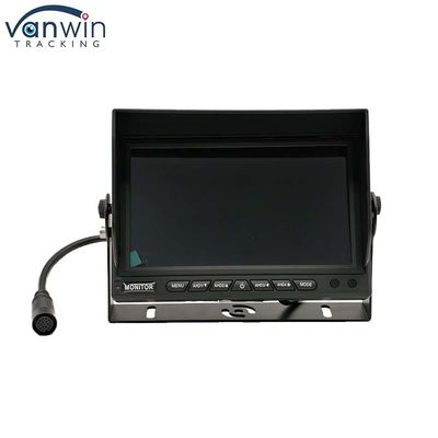 AHD 1080P MDVR Monitor 7 Inch Split Display Monitor Kartu SD Kamera Rear View Reversing Kit untuk RV Motorhome Truck Bus